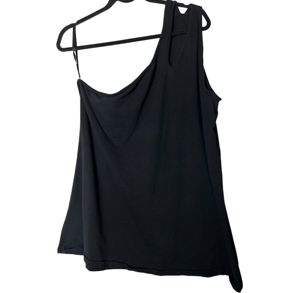 Torrid Black Foxy One Shoulder Cutout Top size 4X - Picture 7 of 9